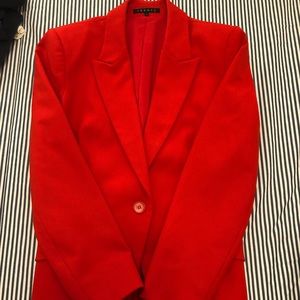 Red Theory Blazer